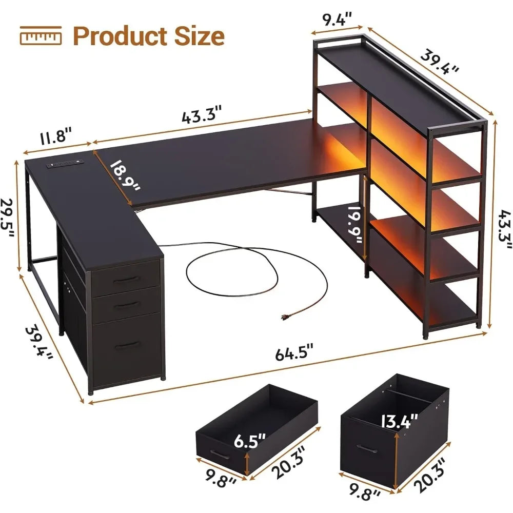 ERGOL. Comfort and ergonomics in an L-shaped design