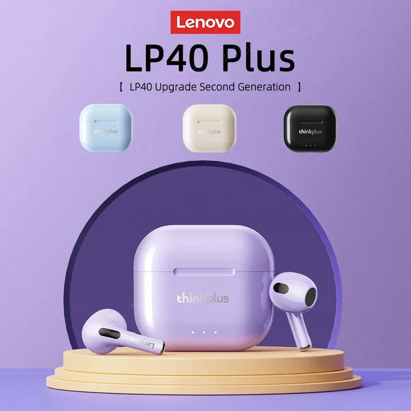 Lenovo LP40 Plus Bluetooth Earphones